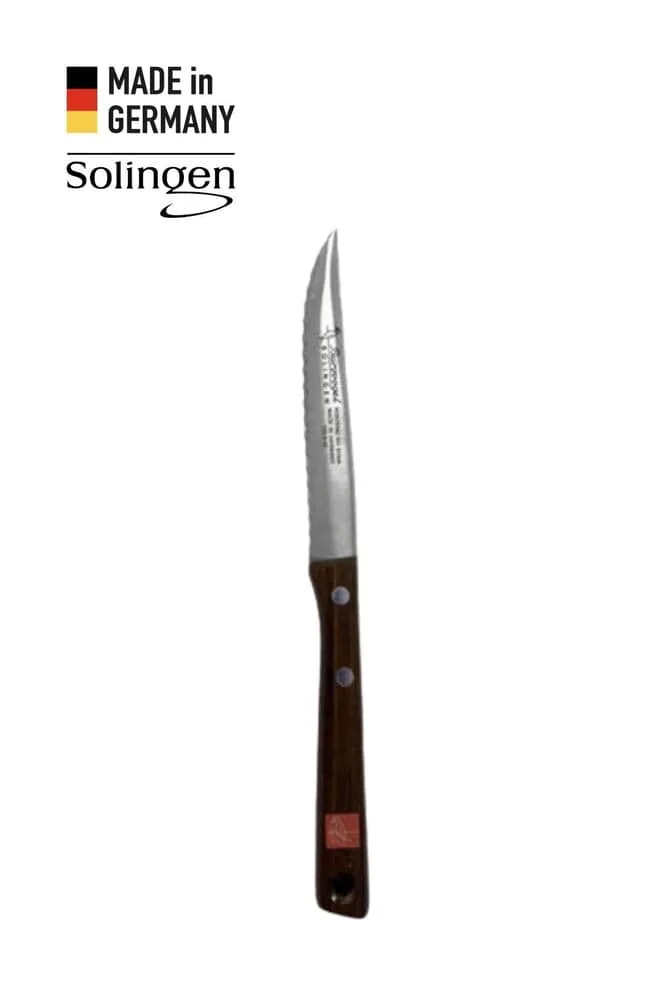 Burgvogel Tırtıklı Doğrama Bıçağı Ahşap Sap - Solingen