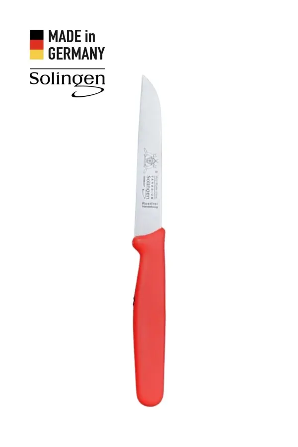 Düz Genel Kullanım Bıçağı Kırmızı - Solingen