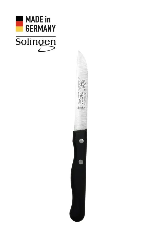 Düz Genel Kullanım Bıçağı Siyah Klasik - Solingen