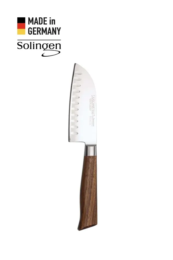 Oluklu Santoku Bıçağı Ceviz Sap Küçük