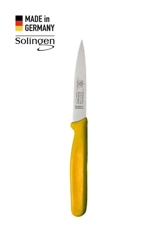 Sivri Uç Genel Kullanım Bıçağı Sarı - Solingen