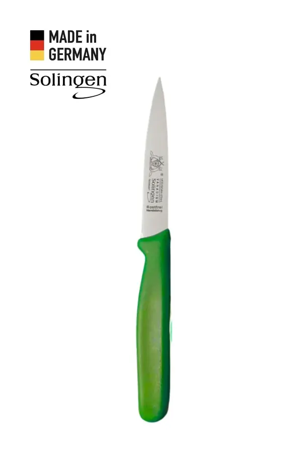 Sivri Uç Genel Kullanım Bıçağı Yeşil - Solingen
