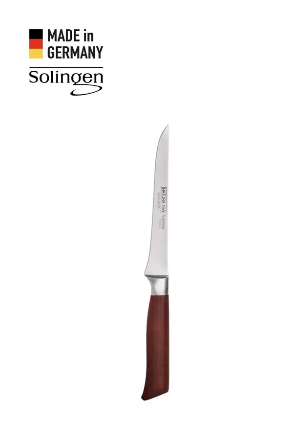 Sıyırma Bıçağı Bordo Ahşap Sap - Solingen