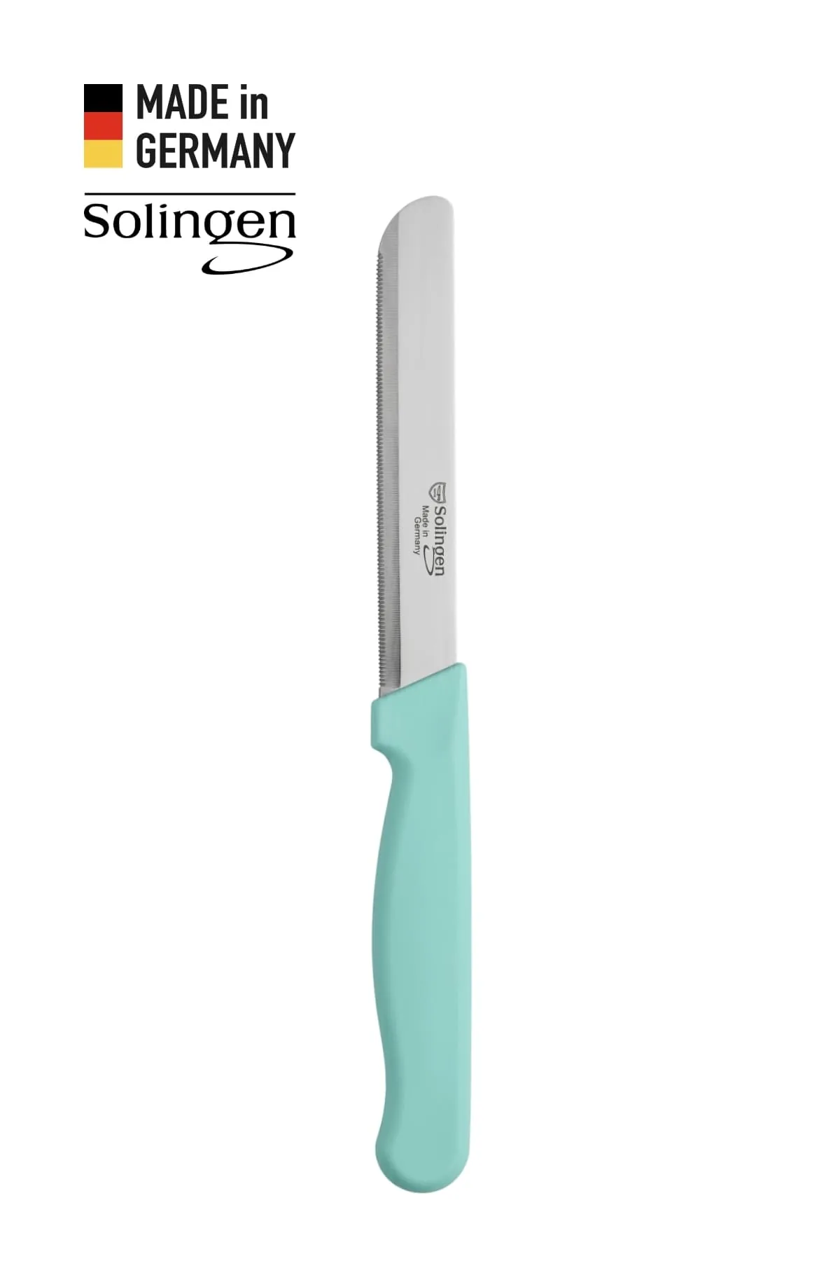 Mikro Tırtıklı Bıçak Mint Yeşili - Solingen