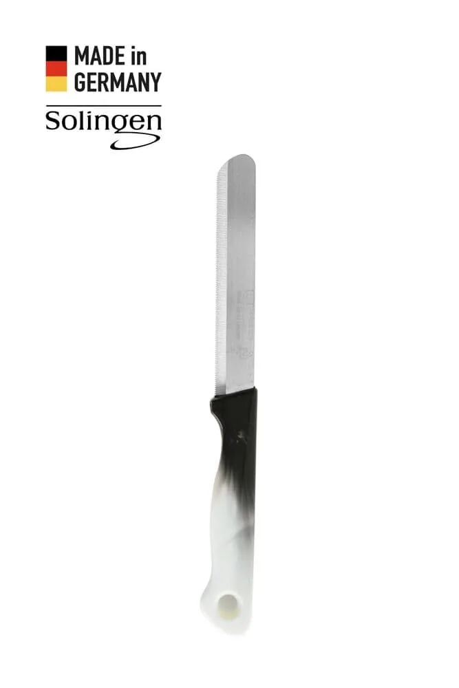 Mikro Tırtıklı Bıçak Siyah Beyaz Geçişli - Solingen