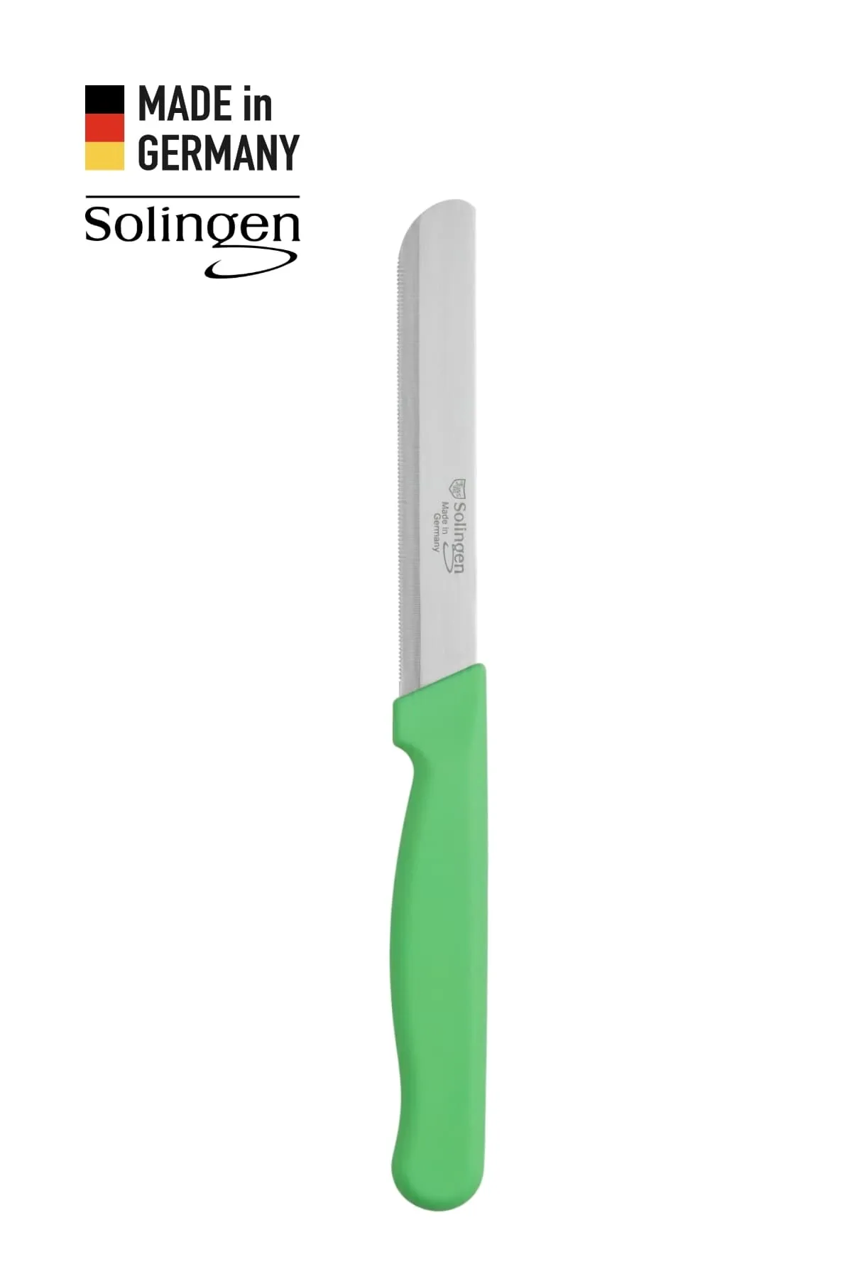 Mikro Tırtıklı Bıçak Yeşil - Solingen